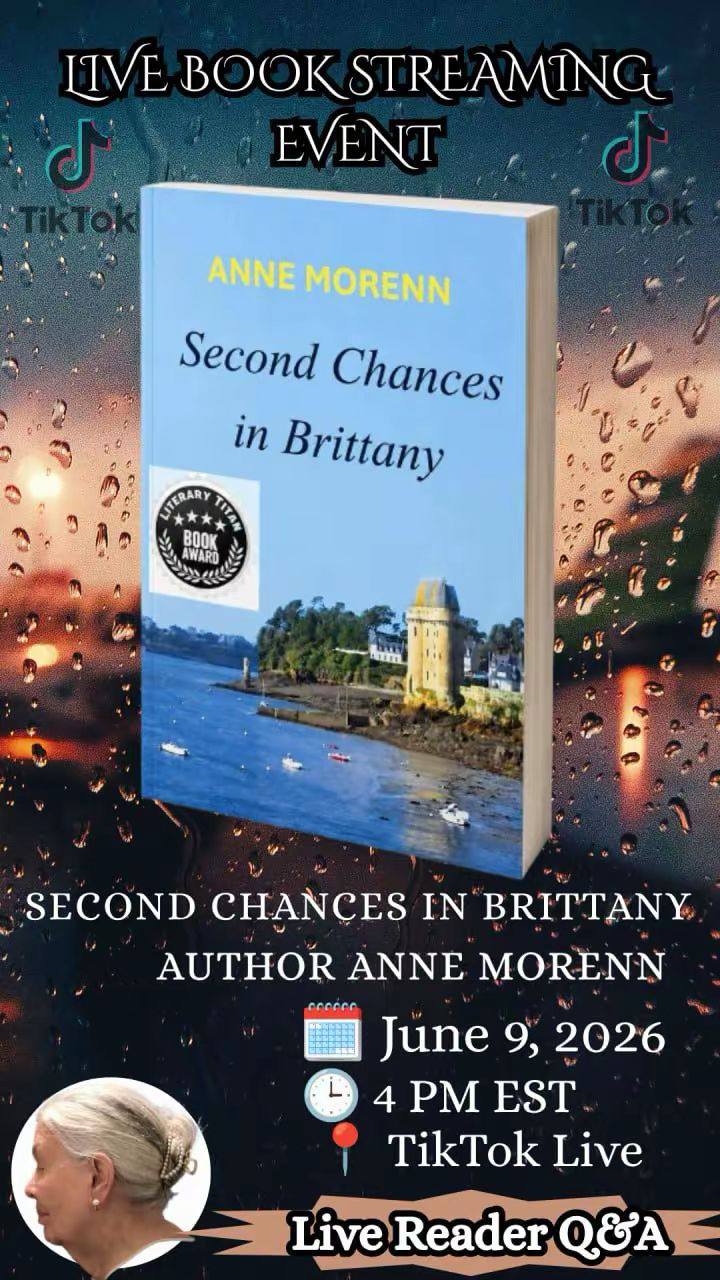 Live Book Streaming Event: Second Chances in Brittany