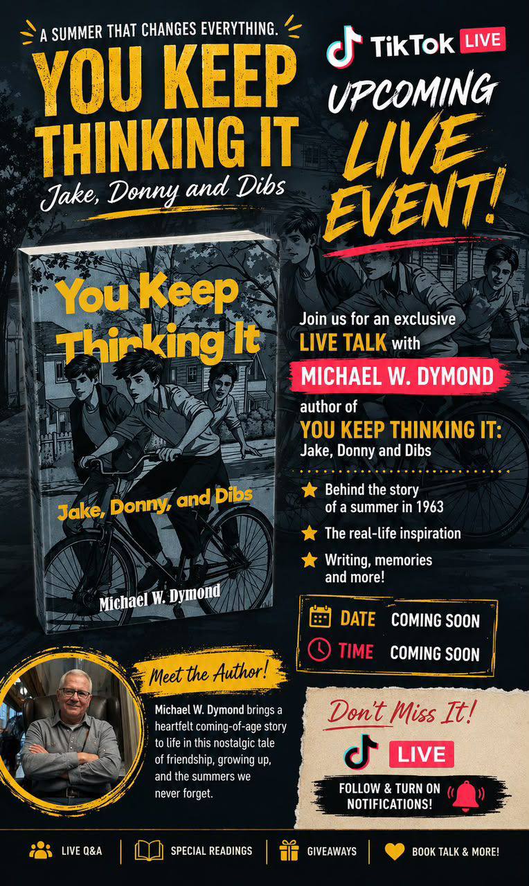TikTok Live: Upcoming Live Event with Michael W. Dymond